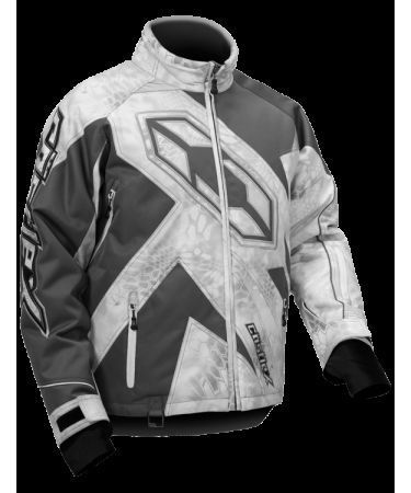 Castle x racewear launch kryptek g3 mens snowmobile jacket kryptek yeti