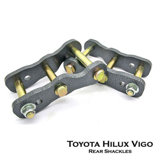 2 inch rear extended lift up shackles toyota hilux vigo sr5 ggn15r kun26r 05-14