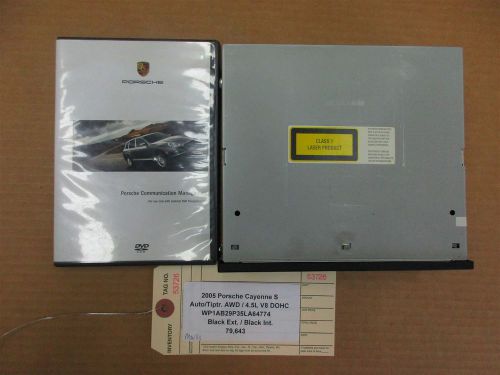 05 cayenne s awd porsche 955 naviagation dvd player map data 7l5919969a 79,643