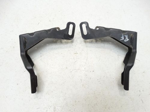 2006 polaris sportsman 500 atv front bumper rack support brackets pair