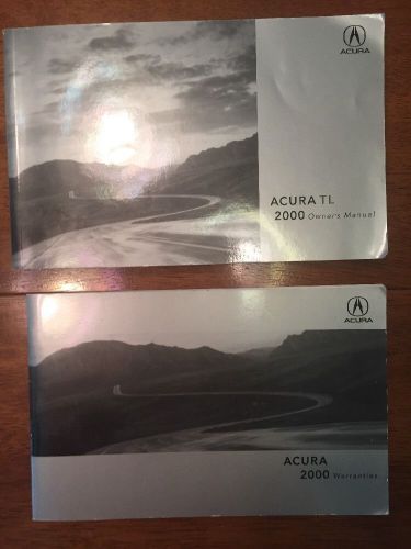 2000 acura tl owners manual