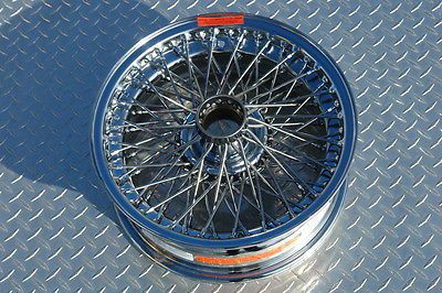 Aston martin chrome wire wheel db4 db5 db6 dayton stainless tubeless