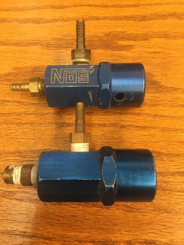 Nitrous single fan spray nozzle with 6 jets and nitrous regulators