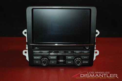 Porsche 911 991 carrera navigation head unit pcm 3.1 xm satelite radio