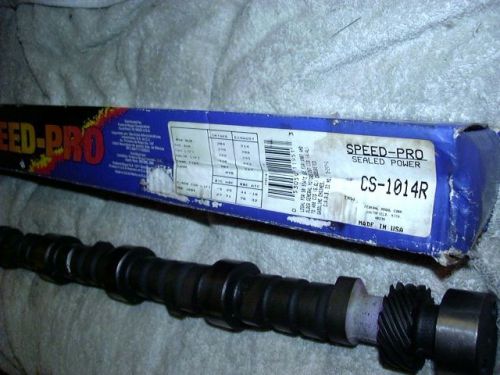 Speed-pro cam, new flat tappet hyd.  #cs1014r;  sb chevy 305, 327, 350, 383, 400