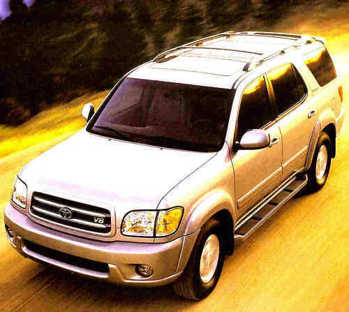 2001 toyota sequoia brochure-sequoia sr5 &amp;  limited