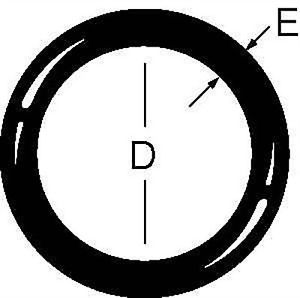 Aeroquip fcm3477 o-ring -12an size 0.924&#034; x 0.116&#034; 10 per package nitrile