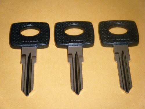 Me-hyp mb39p mercedes benz 3 ignition keys blank 300d 1977-1985 240d 300cd sc td