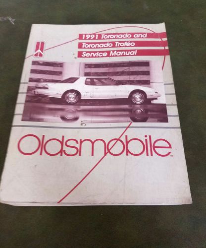 1991 oldsmobile toronado trofeo shop service dealer repair manual
