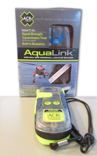 Acr cobham aqualink personal locator beacon, plb-350c, used