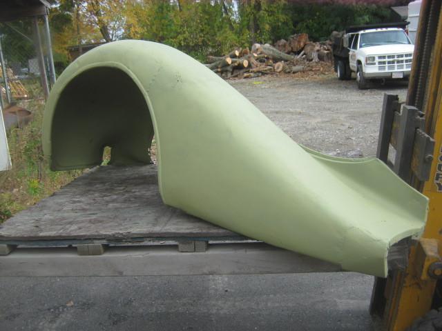 1935 packard twelve and super eight  front fenders (unwelled) (pair)