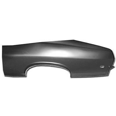 Quarter panel skin only edp coated drv side chevy chevy ii/nova 2-door sedan ea