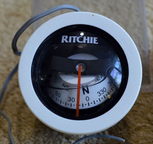 New ritchiesport x-15 marine compass with light new in box made in usa