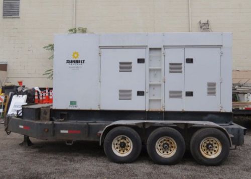 2006 multiquip dca-400ssv 320 kw towable generator 400 kva