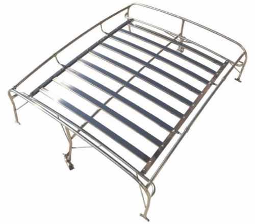 1949-1977 vw bug &#034;knock down&#034; roof rack,stainless steel