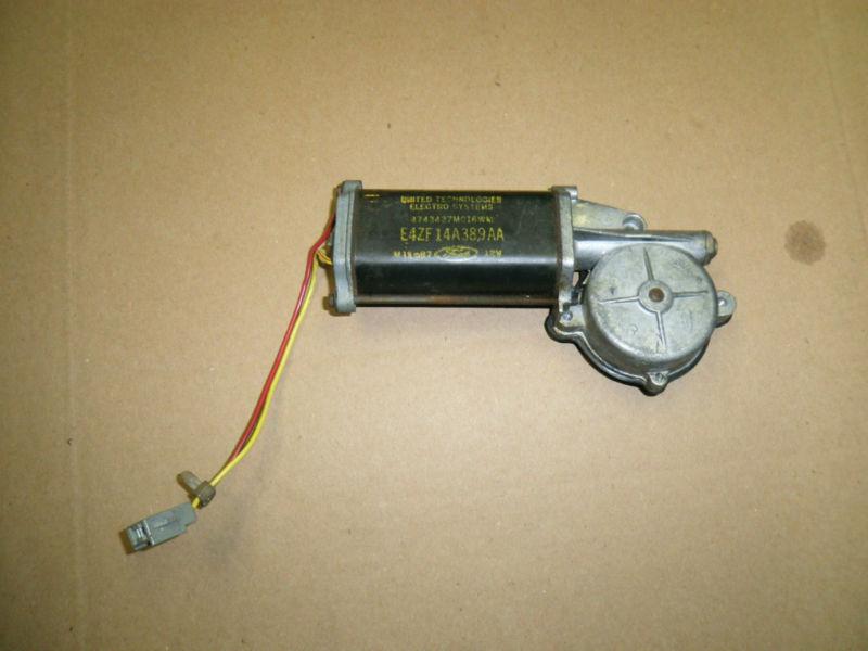 87-93 mustang left drivers  window motor-e4zf14a389aa