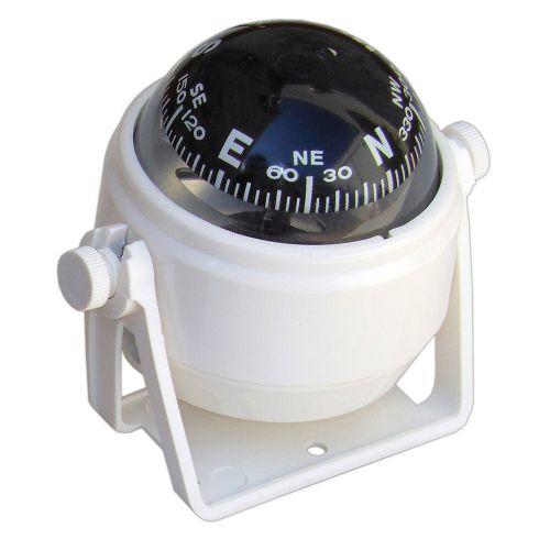 Marine white atv 4x4 truck boat car compass bracket mount – five oceans bc-2434