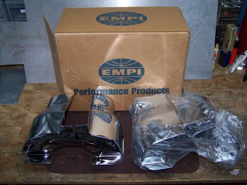 Empi 1695-02 vw bug engine off road chrome tin dual port cylinder head shroud