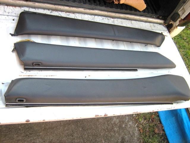 1988 89 90 91 92 toyota corolla door top arm rest, door topper lot [x 3] = [gc]