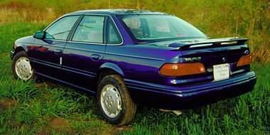 Painted ford taurus custom style spoiler 1995