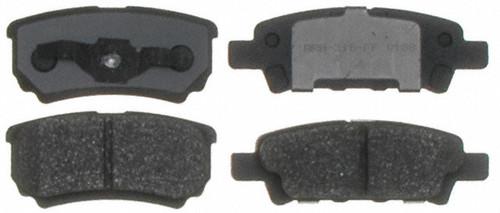 Raybestos sgd1037c brake pad or shoe, rear-service grade brake pad