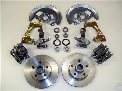 1 day sale chevelle nova chevy gm disc brake conversion kit a body plus hoses *