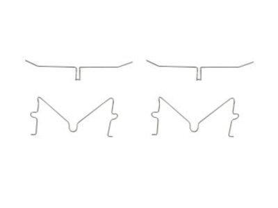 Dorman hw13051 front brake disc hardware kit-brake hardware kit - disc