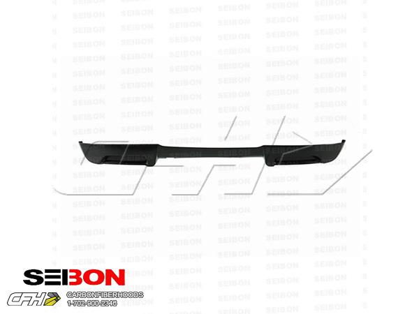 Seibon carbon fiber ss-style carbon fiber rear lip toyota yaris 07-08 us seller