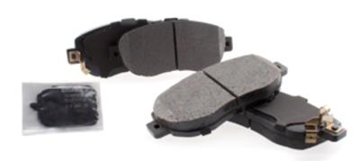 Advics ad0619 brake pad or shoe, front-oe ultra-premium ceramic formulation