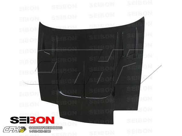 Seibon carbon fiber tt-style carbon fiber hood kit auto body nissan 240sx 89-94