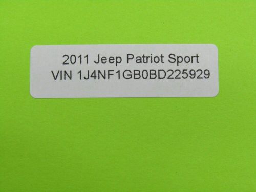 2011-2017 jeep patriot rear liftgate shock struts lift cylinder supports