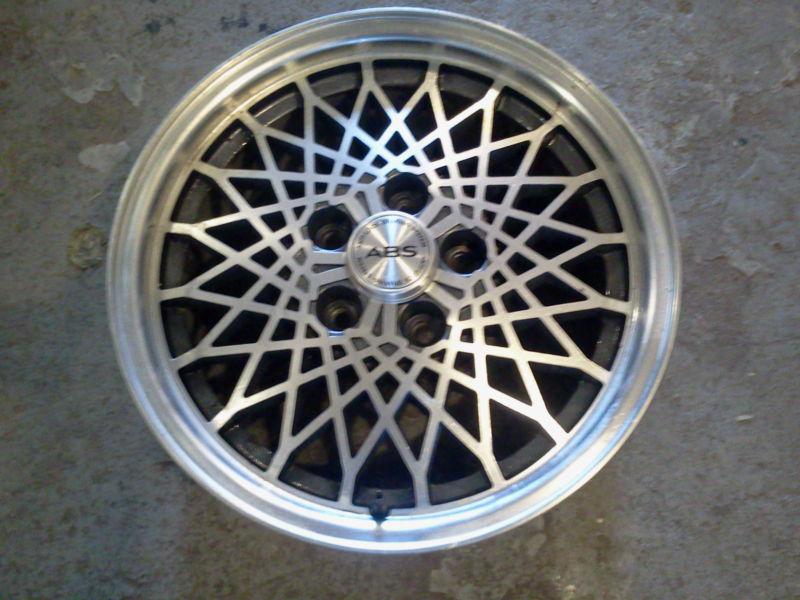 * 16 inch factory alloy rim - pontiac bonneville 1992-1999 / machined & black