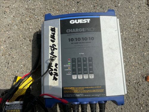 Guest 2740a chargepro on-board battery charger - 40a/12v, 4 bank, 120v input