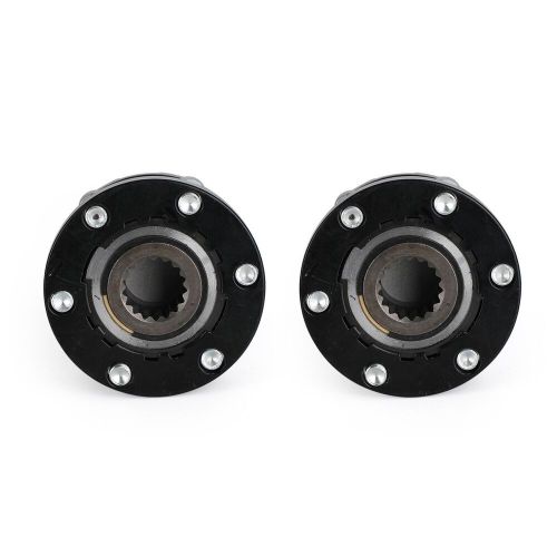 2x free wheeling hubs for holden rodeo jackaroo colorado isuzu d-max 17 t7