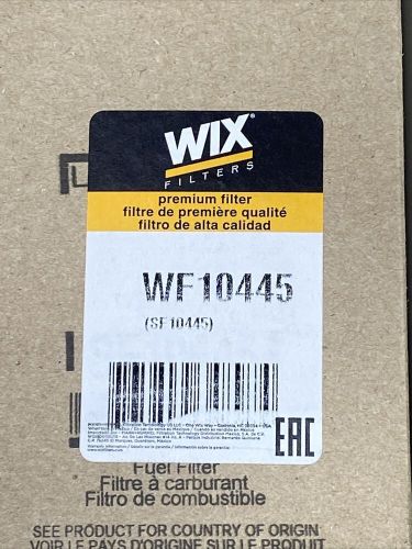 Wix wf10445 fuel filter (sf10445) new