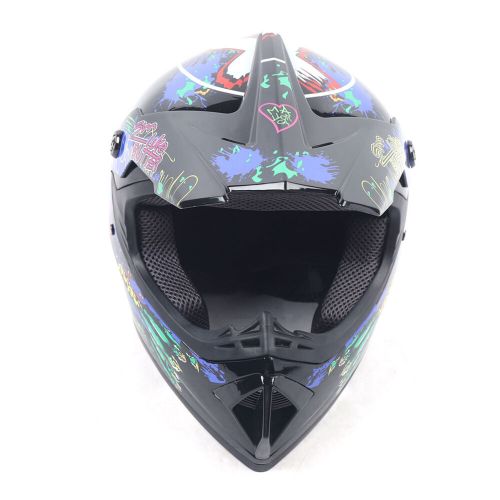 Motorcycle full face helmet motorcross dirt bike atv utv off road mtb racing dot