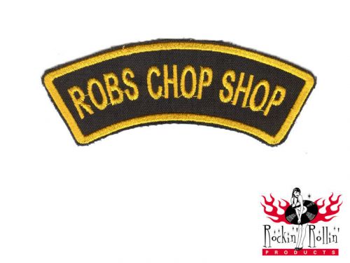 Patch - robs chop shop-