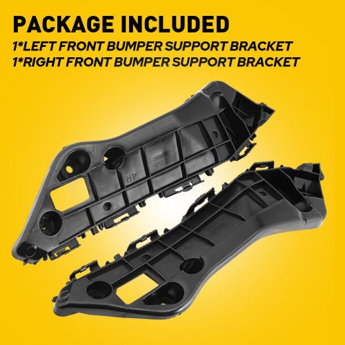 Front bumper brackets of set 2 for 2016-2018 toyota rav4 driver &amp; passenger side