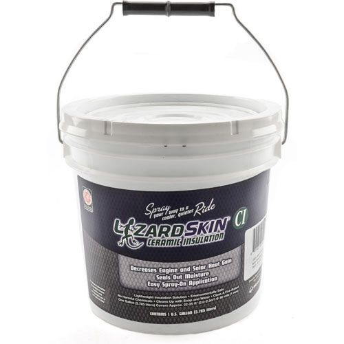 Lizard skin 1303-1 ceramic insulation 1-gallon black finish