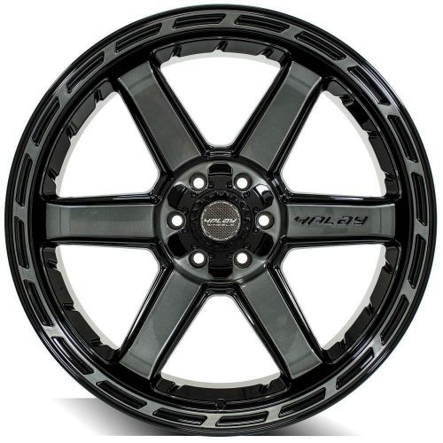 4play  4p63-22120-6d55-44bbt gen3 4p63 22x12 6x135mm &amp; 6x5.5&#034; -44et in gloss blk