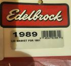 Edelbrock 1989 lid gasket for 1901