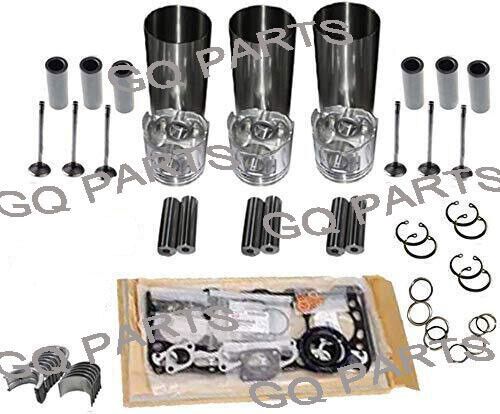 3lc1 rebuild kit for isuzu engine repair parts gasket piston bearing