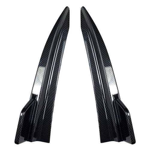 Rear bumper side corner aprons extension for bmw 3-series g20 g21 m-sport 19-21