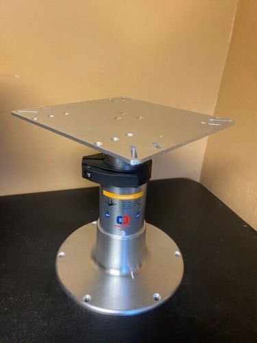 Osculati anodized aluminum table/seat pedestal with gas spring 4872001