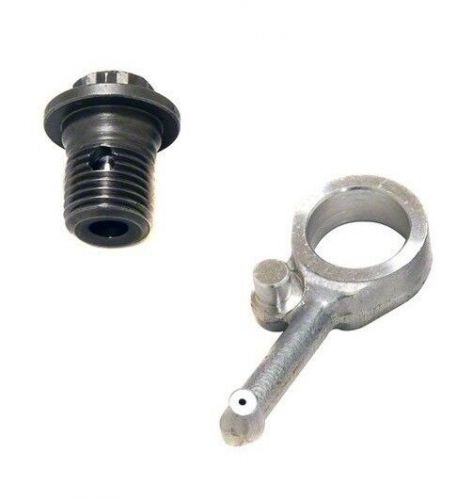 Genuine oil squirter jet &amp; gated banjo bolt for r32 r33 r34 gtr skyline rb26dett