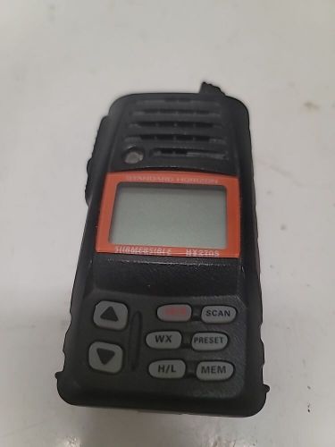 Standard horizon hx270s submersible marine vhf radio unit for parts only