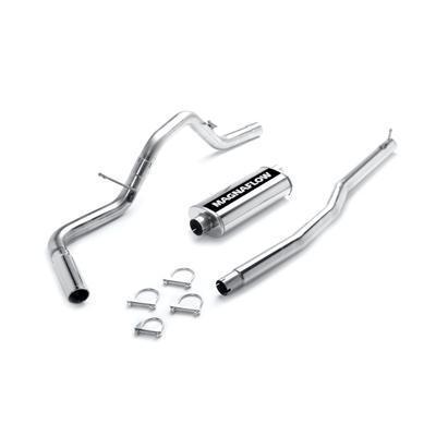 Magnaflow system cat-back stainless polished stainless tip dodge dakota 3.7 4.7l