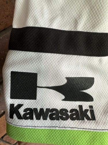 Kawasaki moto gp retro 90’s polo shirt | size medium | free au postage