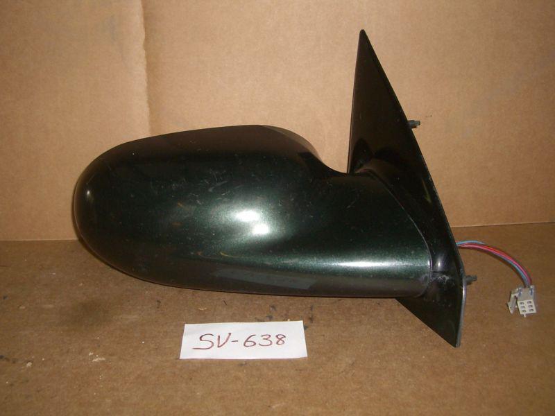 01-05 saturn l series passenger right hand rh side view mirror heated glass