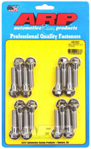 Arp 435-2002 bb chevy 502 ss hex intake manifold bolt kit